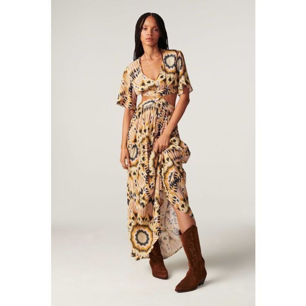 BA&SH
Candy Printed Cut-Out Maxi Dress